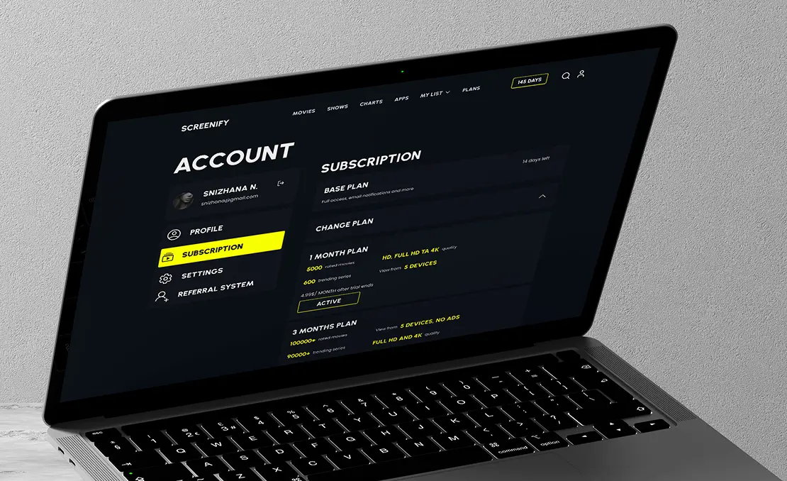 Презентація проєкту: screenify