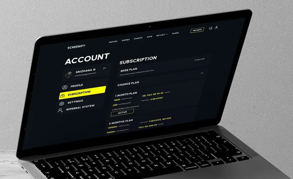 Презентація проєкту: Screenify